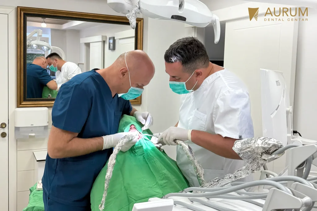 Ugradnja implantata u Aurum Dental Centru