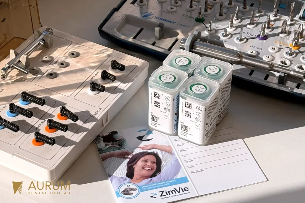 Straumann i Zimmer implantati sa pasosem u Aurum Dental Centru